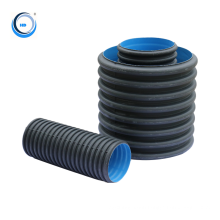 economic large diameter plastic drain tube hdpe pipe for building engineering